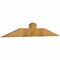 Ekena Millwork Portland Rough Sawn Timber Gable Bracket, Western Red Cedar, 60"W x 10"H x 2"D x 6"F, 4/12 Pitch GBW060X10X0206POR00RWR - alternate 5
